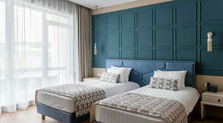 Гостиница Звезда моря Владивосток Двухместный номер с 2 отдельными кроватями, вид на море-1